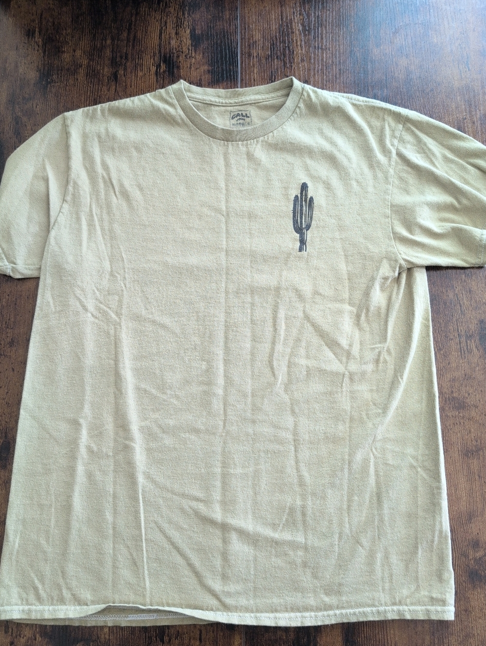 Desert Cactus Graphic Tee | Western Boho Shirt | Neutral Tan Graphic T-Shirt